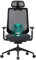 COLAMY Ergonomic Mesh Office Chair, High Back Computer Executive Desk Chair with Adjustable Headrest and 4D Arms, Slide Seat, Tilt Lock, Black