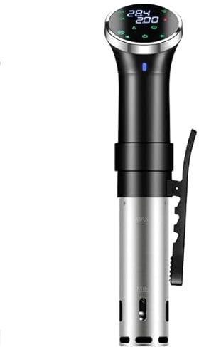 MXBAOHENG WIFI Sous Vide Stick 1100 W Sous Vide Garer für Behälter bis 23 L Sous Vide Maschine App-Steuerung, Temperaturbereich 25-95℃, Wasserdicht, 3D Zirkulation mit 10 Vakuumbeuteln und Rezepten