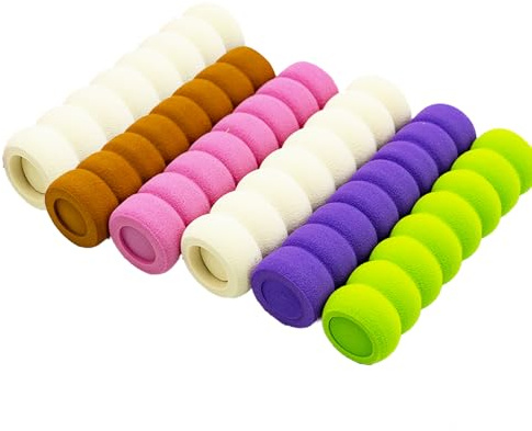 Türgriffabdeckungen für Türgriffe, 6 Stück, aus weichem Schaumstoff, Kindersicherung, 5 Farben
