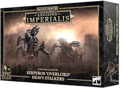 Games Workshop - Warhammer - Horus Heresy - Legion Imperalis: Dark Mechanicum - Serperos Heavy Stalkers [Epic Scale]