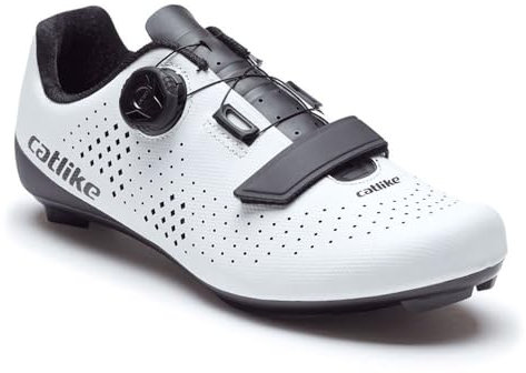 Catlike KOMPACTO R Zapatillas Ciclismo, Unisex-Adult, Blanco, 43