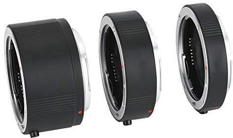 Rankomu Autofokussierung Makro-Verlängerungslinsen-Set, 13 + 20 + 36 mm für Canon EOS EF EF-S Objektiv, Makro-Adapter-Objektivring, Nahaufnahme-Objektivring für Canon EOS