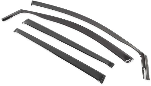 Walser Premium Auto Windabweiser für Toyota Land Cruiser Prado (J15)/Lexus GX 2009-Heute, Passform Regenabweiser Set für Fahrer- und Beifahrerseite, Auto Windabweiser 4 STK.