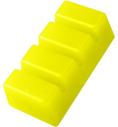 GIONAR 650 g de cire de ski et de snowboard – Cire de base universelle jaune pour les randonnées à ski, snowboard, ski de fond, protection des accessoires de ski et snowboard