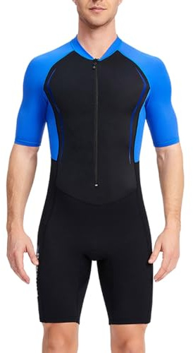 Tauchanzüge Neoprenanzug Herren Badeanzug Surfanzug Wetsuit Swimskin Men Schwimmen Neoprenkleber Triathlon Einteiler Gummianzug Kinder 164 Jungen Taucheranzug Swimsuit Ganzkörper Neoprenshirt Für