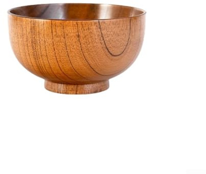 Ensemble de bols en bois pour une utilisation en cuisine avec plusieurs tailles, pour servir du riz, de la soupe, de la salade, des desserts, des condiments, des noix et du stockage des aliments (14