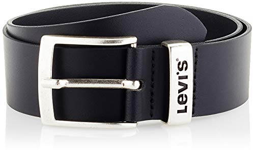 Levi's Herren NEW ASHLAND Gürtel, Schwarz (Noir Regular Black), 105