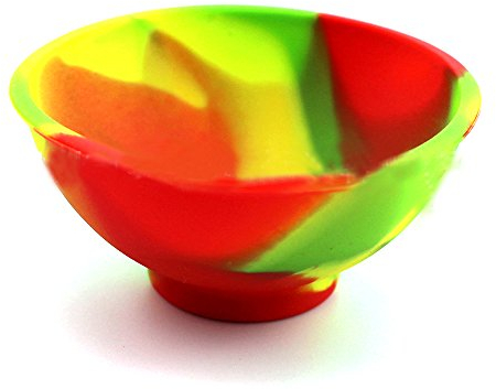 Silicone Mini Pince Bowls Cute Gâteau Modèle Bol à épices de Cuisine Bol, Lot de 1 m Colors