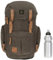 Rucksack Nitro Daypacker Alltagsrucksack Laptop Fach Schulrucksack Vintage + Flasche (Burnt Olive)