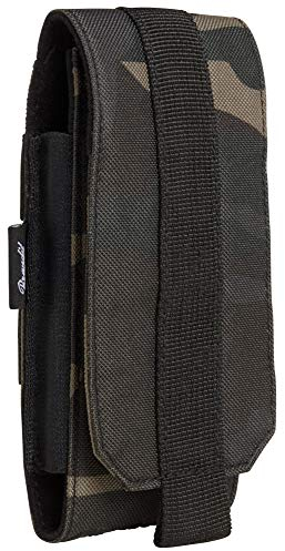Brandit Erwachsene (Unisex) Molle Phone Pouch Large Kleintasche, darkcamo, Large, L EU