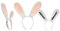 P'TIT CLOWN - 44436 - Serre-tête Lapins Crétins - Raving Rabbids Heaband - Licence Officielle - Accessoire de Déguisement - Pour Carnaval, Fêtes à Thèmes, Soirées Costumées, EVG, EVJF, Anniversaire