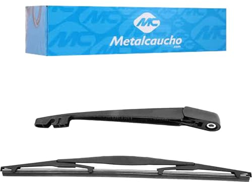 Metalcaucho 68428 Heckscheibenwischer + Arm Hinten 350mm Kompatibel mit SUBARU FORESTER SH FORESTER SJ Legacy IV Kombi BP OUTBACK BL, BP Legacy V Kombi BR OUTBACK BS