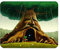 French Unicorn Tapis de Souris Aspect Cuir Zelda Arbre Mojo Jeux Video - 22 x 18 cm