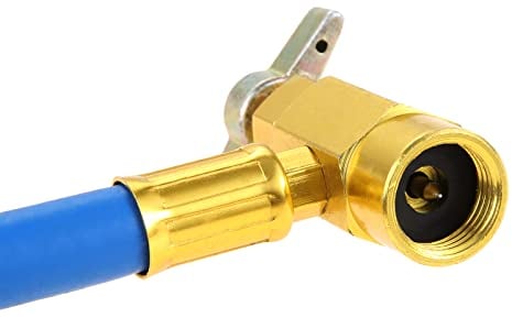 WALNUTS Car Auto 15.7 R134A condizionatore d'aria tubo di ricarica for Gas condizionatore d'aria Kit di raffreddamento a Gas con manometro apriscatole valvola giunto rapido