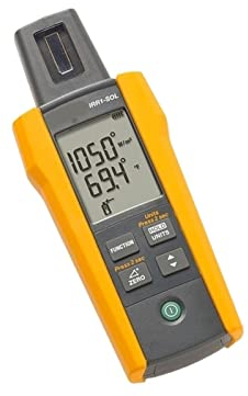Digitaler Beleuchtungsstärke-Belichtungsmesser Beleuchtungszähler, Solar-Bestrahlungsmessgeräte messen und überprüfen die Leistung von Sonnenkollektoren und Photovoltaikanlagen-Beleuchtungszähler Hohe