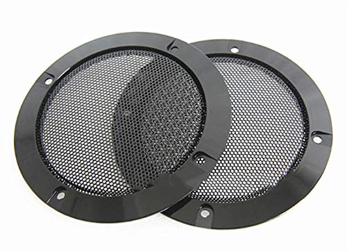 Piarktoy 2Pcs 4 Lautsprecher Lautsprecher Gitter Lautsprecher Austauschbare Runde Lautsprecher Schutz Gitter