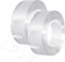YOFASEN Double Sided Tape Heavy Duty - Double Sided Sticky Tape Reusable Removable Traceless Strong Mounting Nano Tape for Carpet, Photos Wall, Posters, Kitchen, Party, 1mm x 20mm/3Meter - 2PCS