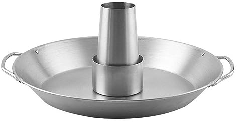 AEIOFU Beer Can Chicken Roaster Stainless Steel Barbecue Poultry Holder Rack Grill Pan BBQ Tools