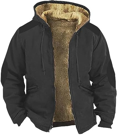 KONG JIMFAN Regenjacke Herren Jacke Braut Fahrrad Jacke Für Herren Regenjacken Kapuzenjacke Herren Herren Übergangsjacke Camouflage Jacke Bomberjacke Herren Winterjacke Herren Lang(Dark Gray,M)