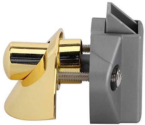 Serrure de porte d'armoire, Petite Serrure de porte de Cabinet pratique durable pour véhicule de camping, pour tiroir d'armoire pour véhicule de camping yacht (Or 0100259)