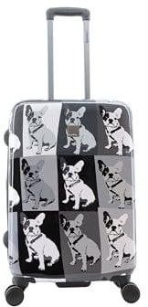 Saxoline Blue Unisex Koffer Bulldog Monochrome