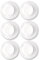 ACAN Tradineur - Pack de 6 Platos Modelo Ebro Llano - 26 cm - Material Resistente - Apto para lavavajillas y microondas - Ideal para el hogar, cocina y hosteleria.