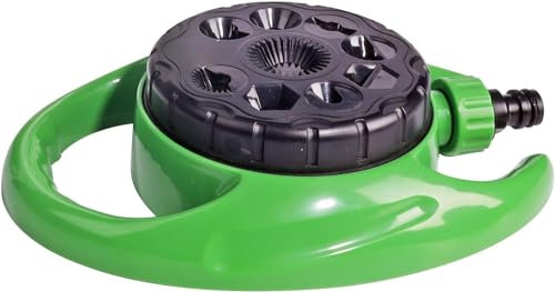 MantraRaj Garden Sprinkler 360° Rotating Sprinkler System 9 Function Watering Lawn Large Coverage Automatic Sprinklers for Lawn Plants Veggies Green Garden Water Sprinkler For Lawn, Gardens, Trees