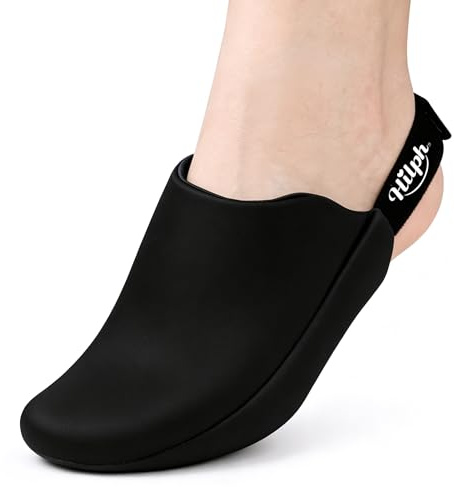 Hilph Foot & Toe Ice Pack Wrap for Broken Toes & Bunion Surgery Recovery | Wearable Forefoot Gel Ice Pack with Strap, Relief for Neuropathy, Hammer Toe Injuries Reusable, Gout, Swelling, 1 Pack, Black