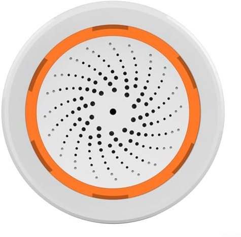 For Zigbee Smart Siren Alarm, Wireless Alarm For Home Security Home Automation, 90DB Sounder, for Smart Life App Remote Control
