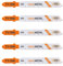 5PCS T Shank Jigsaw Blades Set - BGTEC HSS(M2) Jig Saw Blades for Wood, Plastic and Metal Cutting(T118A)