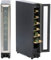 15 Bottle Capacity Undercounter Wine Cooler Fridge with Light Silver Black Finish