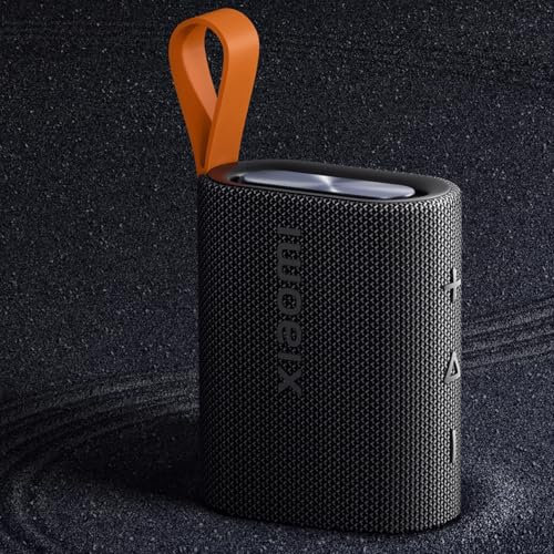 Xiaomi Sound Pocket - Altoparlante Bluetooth portatile e impermeabile | Altoparlante wireless potente con design tascabile | Altoparlante compatto con 10 ore di durata, colore: nero