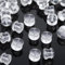 50 Pcs Silicone Earring Backs, Soft Secure Earring Backs, Clear Rubber Safety Backs for Studs, Hoops & Earrings, Comfortable & Non-Allergenic (6.7mm) Rubber Earrings Back Clear Soft Silicone