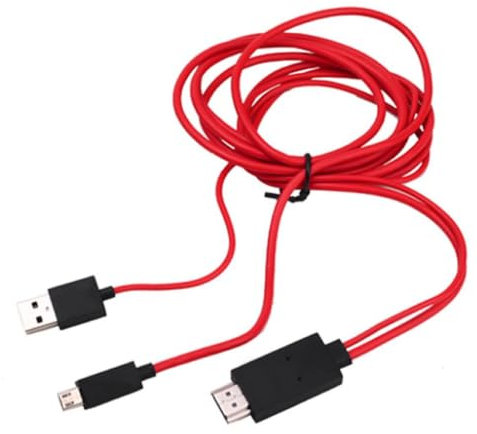 Micro-USB to HDMI Adapter Cable for Samsung Phones and Tablets