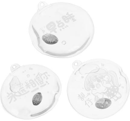 ibasenice 3pcs Cartoon Hand Warmers Reusable Gel Warm Bags Durable Self Heating Pouches for Winter Lightweight Convenient for Friends Family Random Color