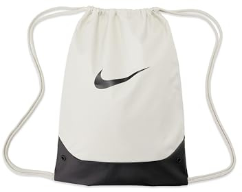 Nike Unisex Brsla Drawstrng - X Sporttasche, Light Bone/Black/Black, One Size