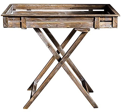 Foldable Wooden Potting Bench - Outdoor Workstation Table for Gardening, Greenhouse, Patio, Backyard & Balcony - Ideal Gardening Workbench for Planting & Organizing