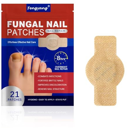 Fengyang® Patches D'Ongles Fongiques, Patchs Pour Le Soin Des Ongles, Pansements Antimycosiques, Restaurent La Santé Des Ongles, Pour Hommes Et Femmes