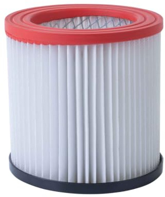 Original Scheppach Faltenfilter 80mm Ø für Nass-& Trockensauger VC16, VC20, VC25, NTS20 & NTS30v2 | Filter Nasssauger waschbar | Schutz des Motors vor Verunreinigung | Reinigung der Abluft beim Saugen