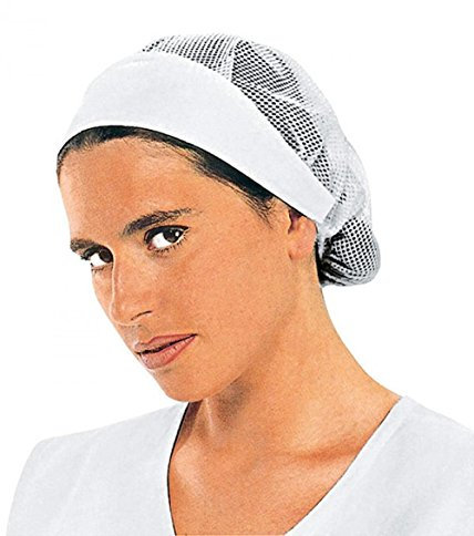 Isacco 081000 Donna Cuffia, Bianco