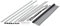 hecht international 100690501-VH Fliegengitter Fenster MASTER SLIM 80x100 cm in Weiß, 80 x 100 cm