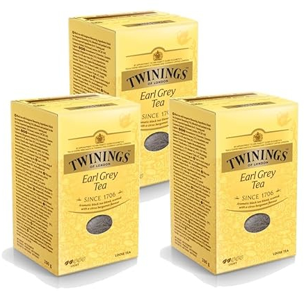 Twinings Earl Grey Tea, 200g loser Tee 3er Pack