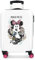 Disney Minnie Style Kabinenkoffer Mehrfarbig 37x55x20 cms Hartschalen ABS Kombinationsschloss 38.4L 2,9Kgs 4 Doppelräder Handgepäck, Weiß