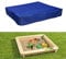 200x200x20cm Sandkastenplane Abdeckung Blau für Sandkasten Abdeckplane Sandkastenabdeckung Plane