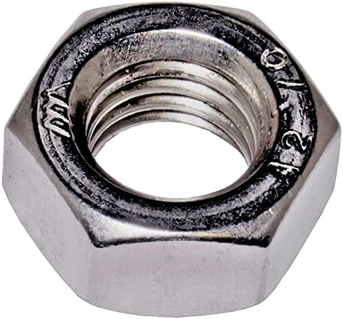rohrfix-24 100 Stück Edelstahl A2 Sechskantmuttern DIN 934 (M 10)