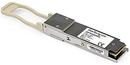 StarTech Cisco QSFP-40G-SR4-S Compatible QSFP+ Module (QSFP-40G-SR4-S-ST) | 40GBASE-SR4, 40GbE Multimode Fibre Optic Transceiver, 40GbE QSFP+ MPO 100m, 850nm DDM Cisco Firepower, ASR9000
