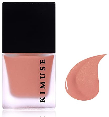 KIMUSE Cheek Gel Cream Liquid Blush Make-up, leichtes, atmungsaktives Gefühl, durchscheinendes Farbspülung, natürlich aussehend, Mlik Tee, 0,7 l Oz