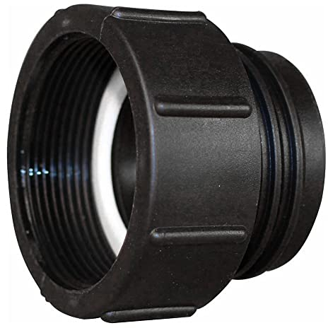 FUBESK IBC Adapteranschluss Feingewinde 5.1 cm auf Grobgewinde S60x6 Behältertank für IBC Tonnenventil