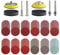 通用 240pcs 2inch Aluminium Oxide Sanding Discs Kit for Drill, Die Grinder, Rotary Tools with 12 Grits P80-3000, 2 Types Shank, 3 Ways Connect, Perfect for Home Improvement