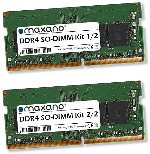 Maxano 16GB Kit 2X 8GB RAM kompatibel mit Lenovo ThinkCentre M720 Tiny, M720q Tiny (PC4-21300 SO-DIMM Arbeitsspeicher)